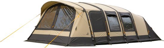 Redwood Navarro Air 440 Familietent - 6-persoons - technisch katoen - beige