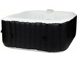 SUN SPA Vierkante opblaasbare opblaasbare spa - 6 personen - 1, 85 x H 0, 65 m
