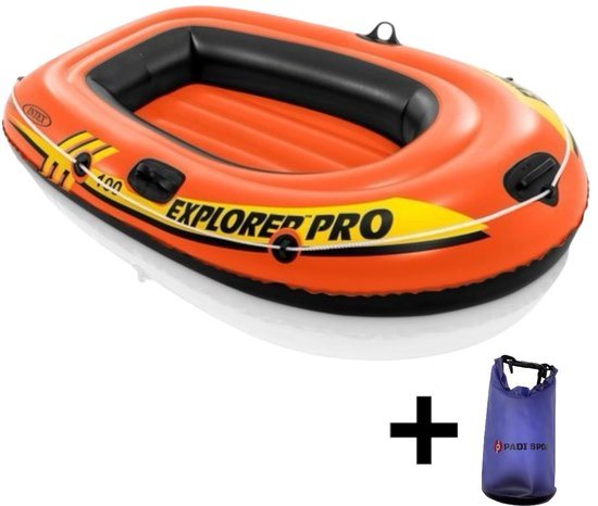 Intex explorer 100 set - opblaasboot - intex boot - rubberboot - opblaasbaar bootje - opblaasbootje kinderen