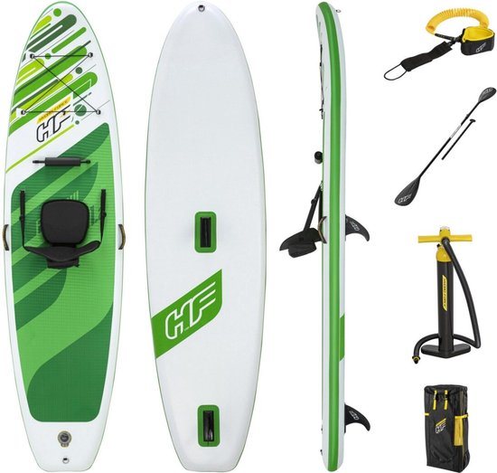 Bestway Sup Board - Hydro Force - Freesoul Tech Convertible - 340 x 89 x 15 cm - Met Accessoires
