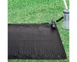 Intex Zwembad Verwarmer - Solar Verwarmingsmat 120x120 cm - Zwart PVC - Zwembadverwarming
