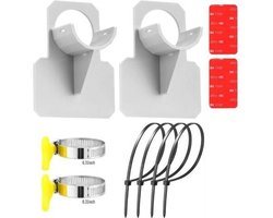 Slanghouder voor zwembaden - Accessoires voor zwembaden - Prikbestendig - Scheurbestendig - Trekbestendig - 30-37 mm