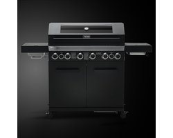 TAINO PLATINUM YAMARA DARK 6+2 Gasgrill - Staal 6 Branders Sear-Burner Backburner