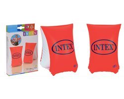 Zwembandjes - INTEX - INTEX Deluxe - ORANJE - Leeftijd 6-12 Jaar - Gewicht 30-60 kg - Met 2 LuchtKamers - Afmeting 30x15 cm - Zwemband Voor Kinderen - Arm Bands - Zwemvleugels - Zwembad - Veilig Zwemmen - Opblaasbare Bandjes - Zwemveiligheid