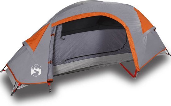 vidaXL - Koepeltent - 1-persoons - waterdicht - oranje