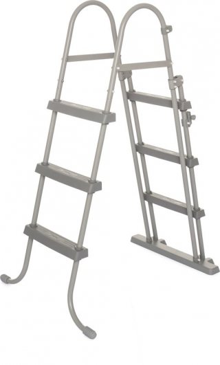 Bestway Zwembadladder Flowclear met 4 treden 107 cm