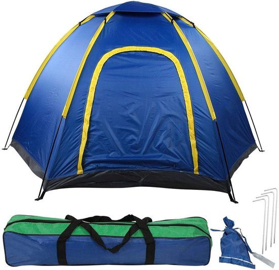 Allecto - Tent - Camping - Winddicht - Waterdicht - Anti-Muggen - Outdoor - Kamperen - Wandelen - Gras - Reizen - Tenten en Accessoires