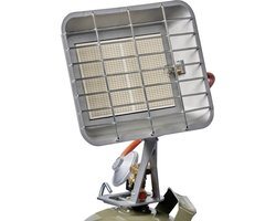 Gas Patio Heater - Krachtige Gas Heater | Verwarming 2900-4400W | Inclusief Drukregelaar & Gasslang - Quick And Easy Setup