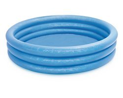 Intex Opblaaszwembad Crystal Blue - Ø 147 x 33 cm