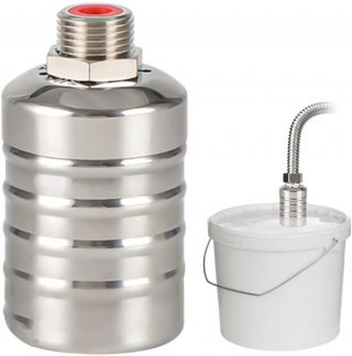 Home & Marker - Vlotterklep Roestvrij Staal - Automatische Waterniveau Regeling - 1/2" & 3/4" - Voor Tank Zwembad - VALVPRO
