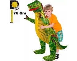 Henbrandt - Opblaasbare T-Rex Dinosaurus - 76 Cm - Opblaasdier - Opblaasartikel - Opblaasfiguur Trex Dino