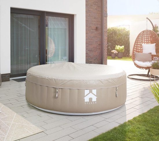 Opblaasbare Jacuzzi 208x65 cm 6 - 208x65 cm - cm 6 Personen 130 Airjets - Medahomestore