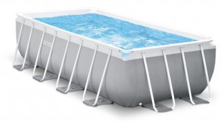Intex Prism Frame Rechthoekig Opzetzwembad Set - 488 x 244 x 107 cm - Met filterpomp