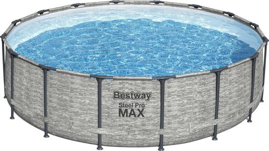 Bestway - Zwembad - Power - Steel - rond - 488x122 - cm