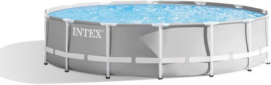 Intex Prism Frame™ Premium Pool Set - Opzetzwembad - Ø 427 x 107 cm met filterpomp