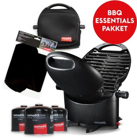 nomadiQ BBQ ESSENTIALS PAKKET - alles wat je nodig hebt om te starten met barbecueën