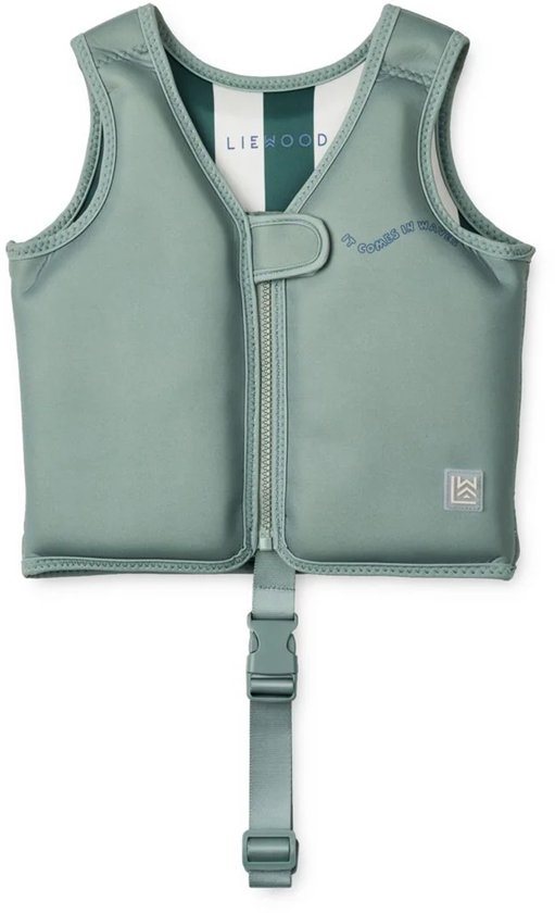 Zwemvest Dove It comes in waves / Peppermint 2-3 jaar - Liewood