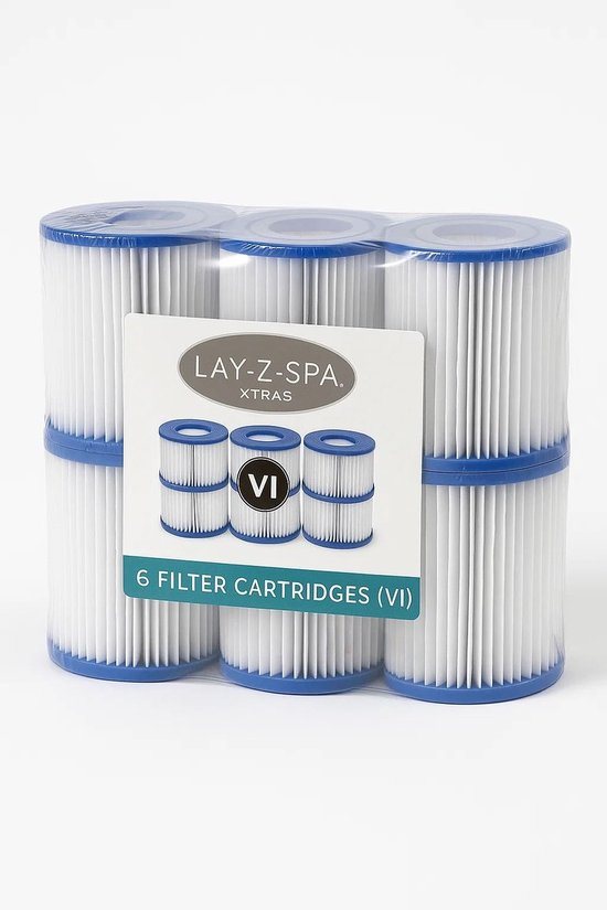 Bestway Lay-Z Spa filter cartridge type VI filterpatronen - set van 6 stuks