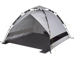 High Peak Calida 80 Umbrella System Beach Shell 200 x 200 cm donkergrijs