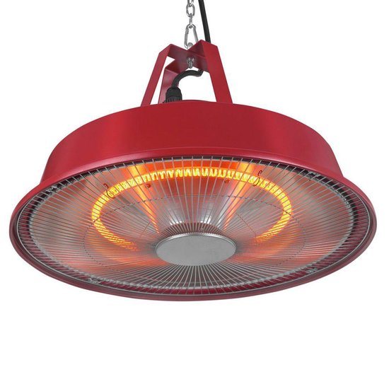 EUROM Terrasverwarmer Partytentheater 1500 W Sail Rood