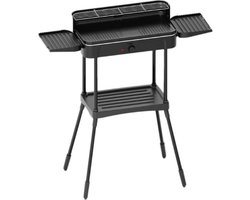 Relaxwonen Elektrische Barbecue - Grilloppervlak (LxB) 40x38 cm - Inclusief onderstel - Zwart