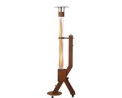 Green Flame Rocket Heater Corten Staal **JUNI AANBIEDING** - Outdoor Pellet Patio - Terrasheater