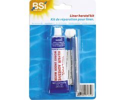 BSI - Reparatiekit liner & plonsbad - Ook voor onder gebruik onder water - Zwembad - Spa - 29,6 ml