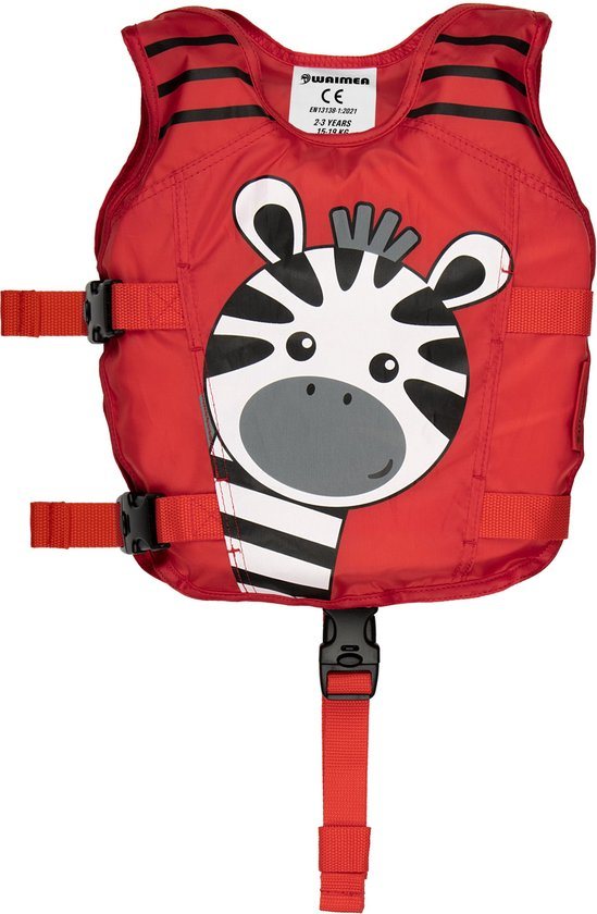Waimea - Zwemvest Dier 2-3 Jaar - 15-19 Kg - Rood