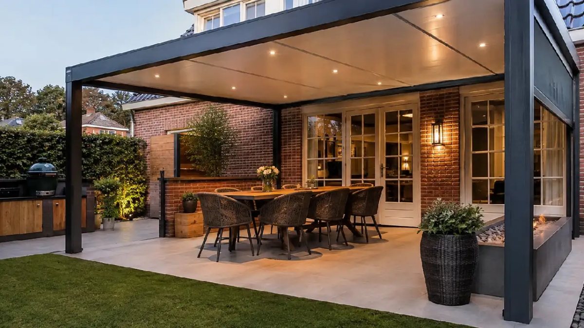 Terrasoverkapping kopen in 2026: kosten, materialen en waar moet je op letten?