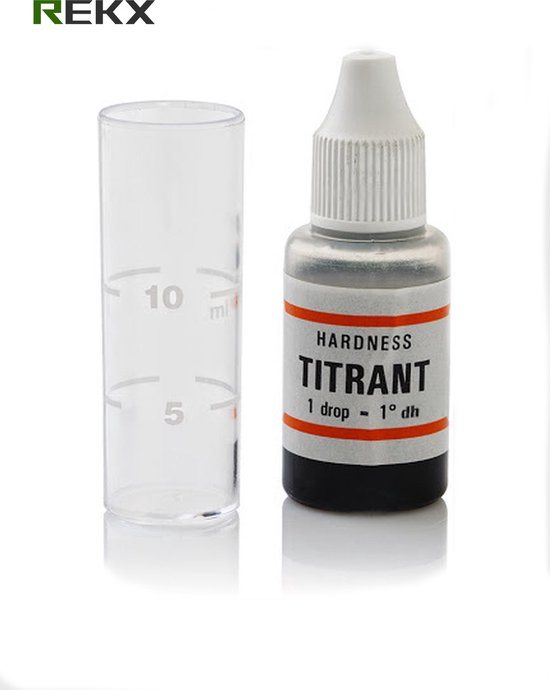 Rekx® - Testkit waterhardheid - Kalktest - Kalktester - Kalk tester - Duitse Hardheid