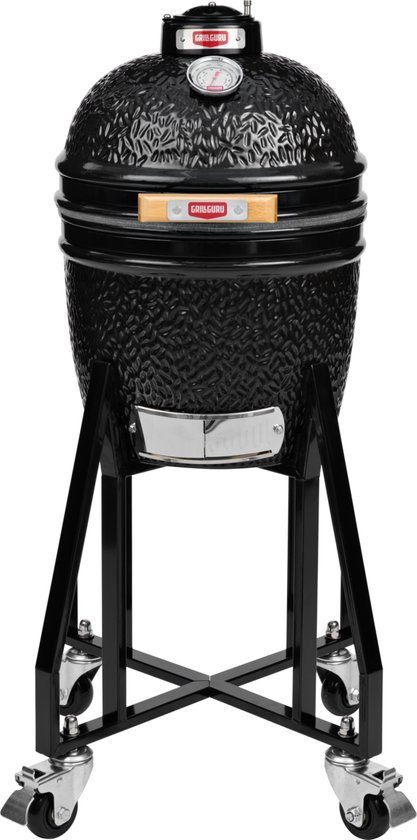 Grill Guru Kamado Barbecue Entry Compact ø33cm / ø13inch - tafelhoogte - Zwart