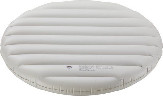 AREBOS Opblaasbare Thermische Hot Tub Cover Ø130 cm Isolerend PVC Energiebesparend Weerbestendig voor 4 Personen