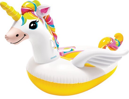Intex Opblaasfiguur Unicorn - Leeftijd 3+