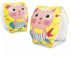 Zwembandjes - INTEX - INTEX Deluxe - POES - Leeftijd 0,5-3 Jaar - Gewicht tot 18 kg - Met 2 Lucht Kamers - Afmeting 20x15 cm - Zwemband Voor Kinderen - Arm Bands - Zwemvleugels - Zwembad - Veilig Zwemmen - Opblaasbare Bandjes - Zwemveiligheid