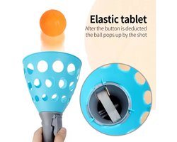 Katapult & Vang Spel – Blauw/Roze – 6 Ballen – Binnen & Buiten Plezier – Strandspel voor Kinderen & Volwassenen - D2.2