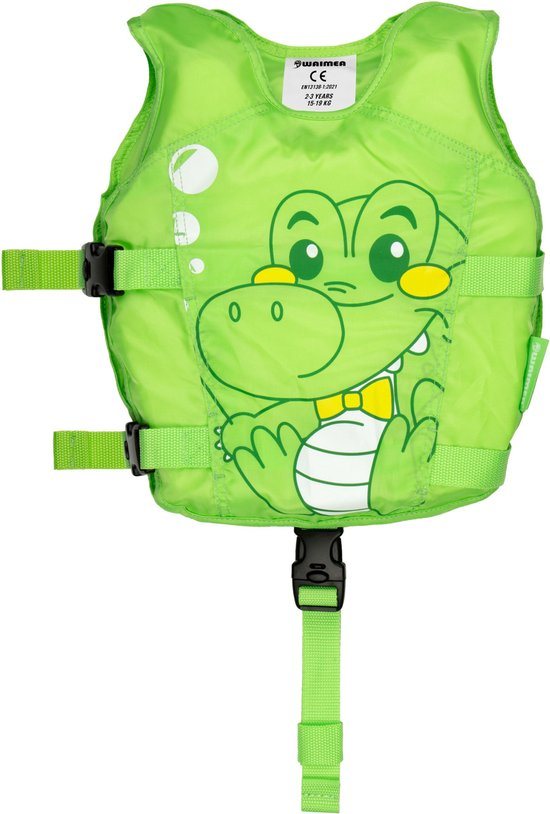 Waimea - Zwemvest Dier 2-3 Jaar - 15-19 Kg - Groen