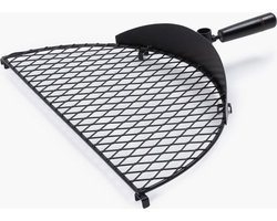 Barebones Cowboy Fire Pit Grill Grate/Grill Rooster Small Barbecue Accessoire