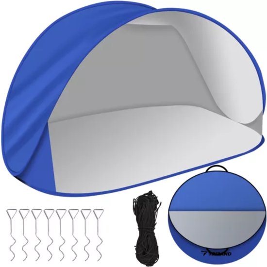 Trizand Strandtent - 220x120x100 cm - Lichtgewicht en Beschermend