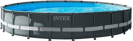 Intex zwembad rond Ultra XTR Frame 610x122 cm - Met zandfilter en accessoires