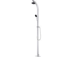 vidaXL - Buitendouche - 215 - cm - aluminium