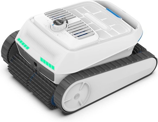 AIRROBO Zwembadrobot - 200 Lite - Drie Reinigingsmodi - 150min Looptijd - Wandklimmen - 180μm - Slimme navigatie - Automatisch parkeren - Geschikt Voor Zwembaden Tot 300 m²
