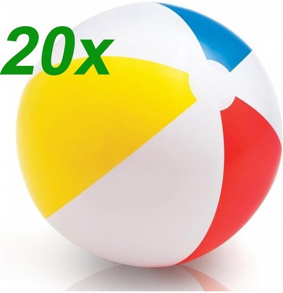 Intex Opblaasbare Kinder Strandbal - Vanaf 2 Jaar - Peuter - Strand Bal