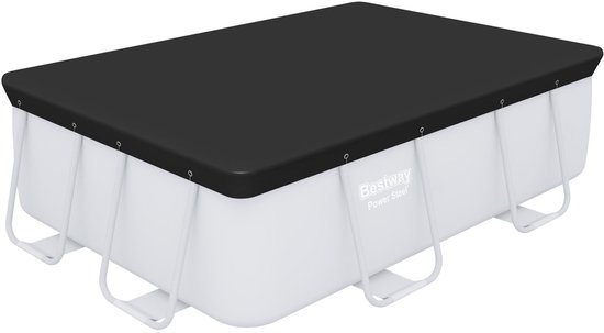 Afdekzeilwinkel - Bestway® Flowclear Cover Power Steel Rechthoek 282