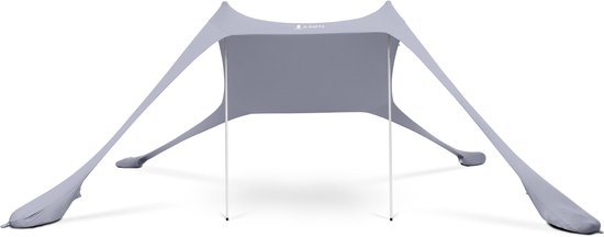 G-RAFFA Strandtent & Schaduwdoek (2x2m)– Snel Opgezet, Lichtgewicht & UPF 50+ Zonnescherm