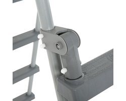 Bestway Flowclear Zwembadladder met 4 treden 122 cm