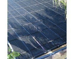 Sunmax 100cm x 400cm Zwembadverwarming EPDM solar. 32mm|38mm|50mm. Solar zwembad verwarming bestaat uit 66 kanalen.