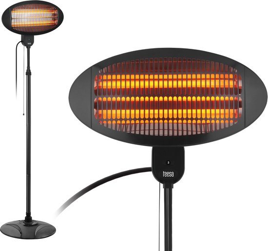 Teesa TSA8050 - Elektrische terrasverwarmer, 3 standen