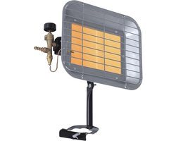Terrasverwarmer 4500 W op gas - butaan of propaan