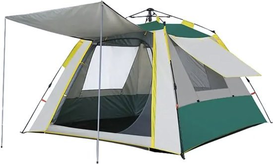 Picknick Tent voor 2 personen XL | Groen | Pop Up Tent | Automatische tent snel opzetten voor festival, camping en strand - tent opzetbaar in 3 seconden