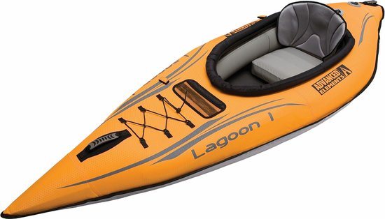 Advanced Elements Lagoon 1 Inflatable Kajak - solo - 6 luchtkamers